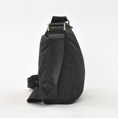 Prada Nylon Shoulder Bag Re-Nylon Black Pouch — view 2