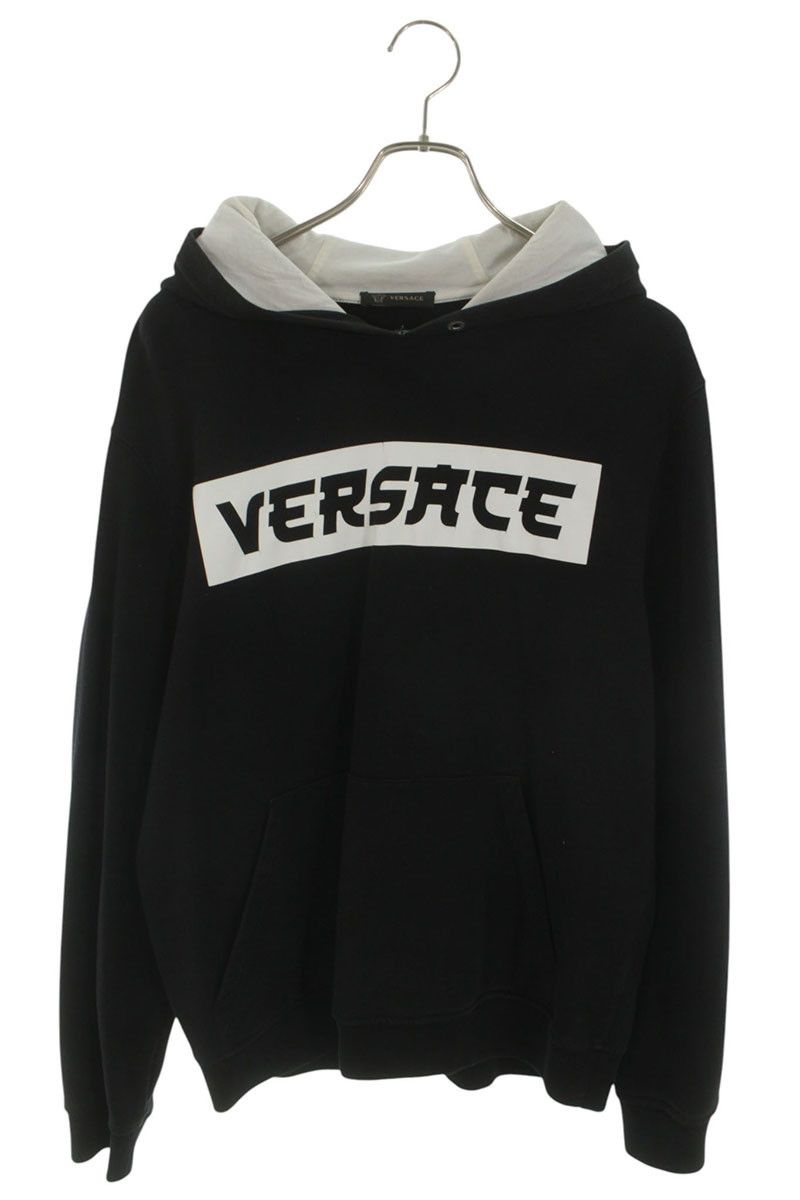 Versace Front Logo Hoodie XL