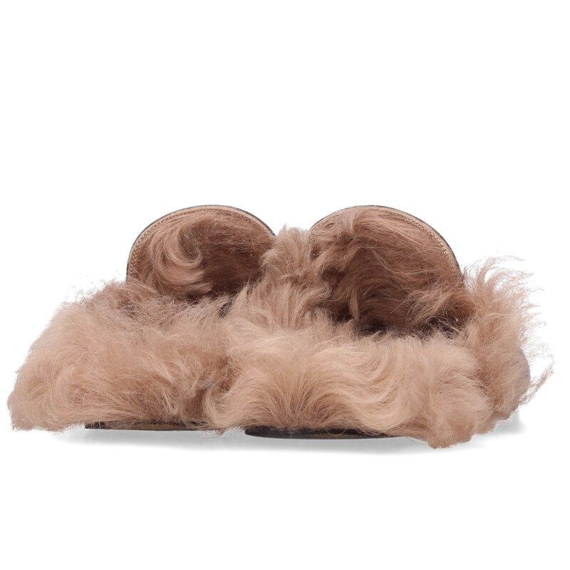 Gucci Princetown Horsebit Fur Slippers — view 3