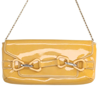 Tiffany & Co Patent Chain Shoulder Handbag