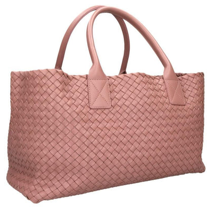 Bottega Veneta Cava Intrecciato Leather Handbag