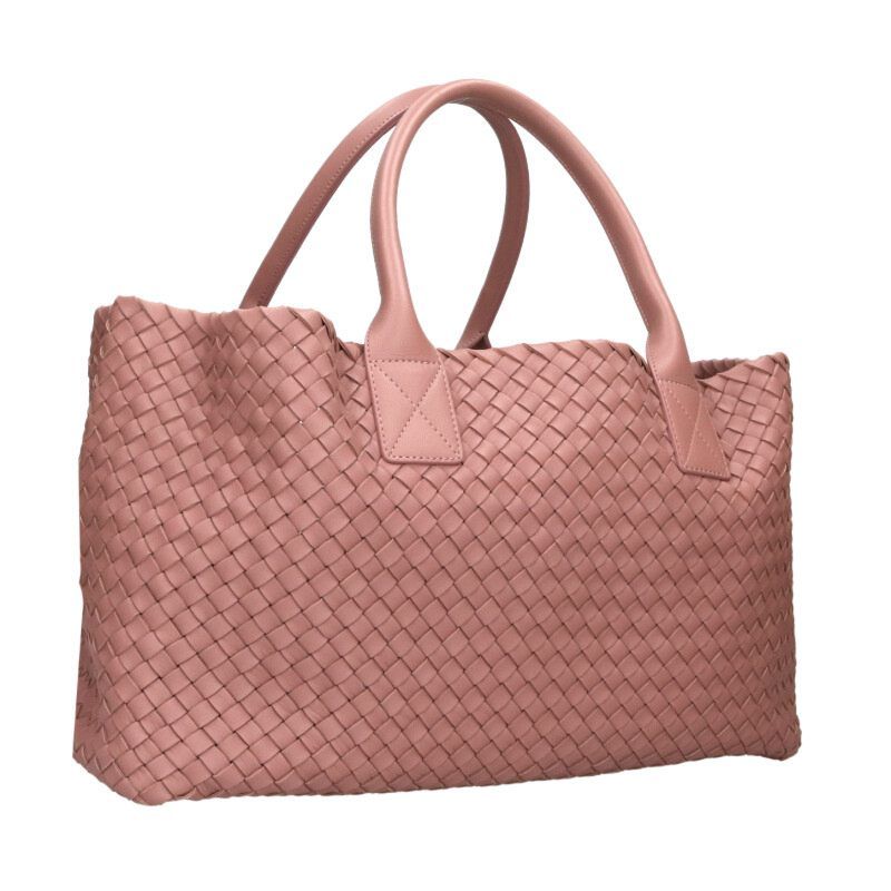 Bottega Veneta Cava Intrecciato Leather Handbag — view 2