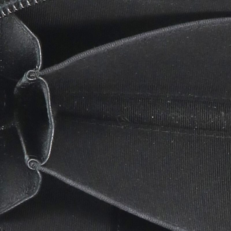 Chanel Boy So Black Lambskin Round Zip Card Case — view 2