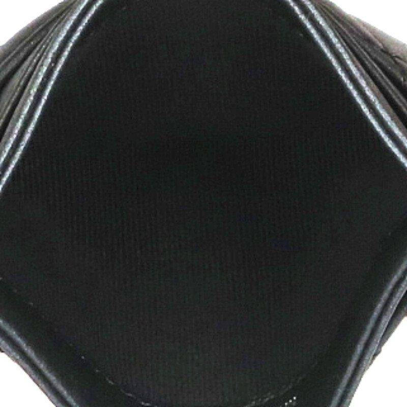 Chanel Quilted So Black Lambskin Card Case — view 2