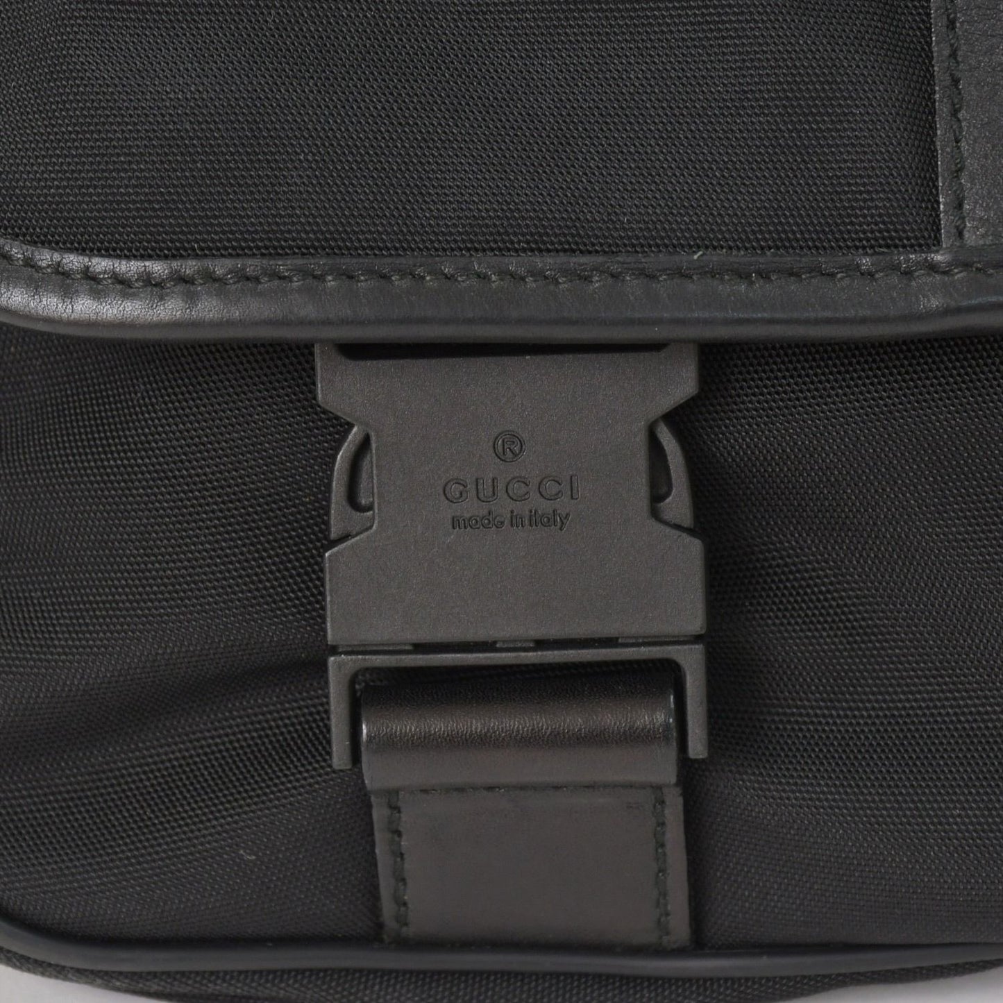 Gucci Guuci Shoulder Bag Sherry Line Black GG Logo — view 7