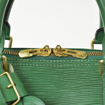 Louis Vuitton Keepall 50 Boston Bag Borneo Green Epi Leather Gold — view 6