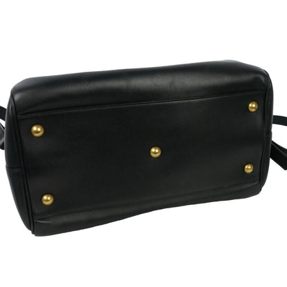 Saint Laurent Paris Duffle 6 Mini Boston Shoulder Bag 2-Way Black — view 6