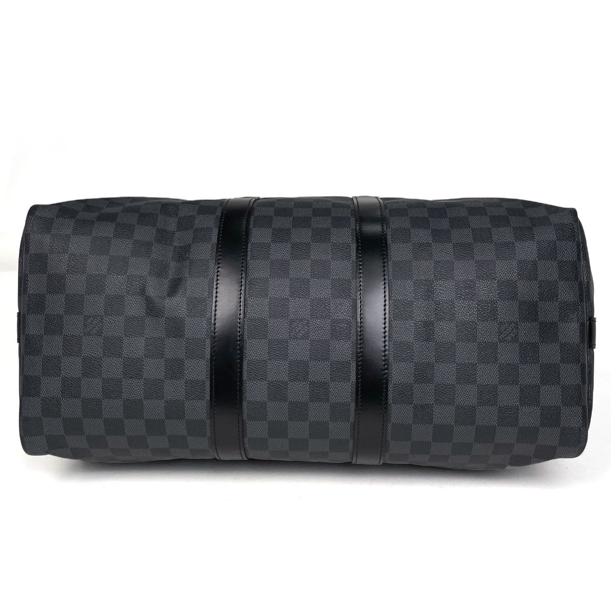 Louis Vuitton Keepall Bandouliere 45 Boston Bag Damier Graphite Noir — view 2
