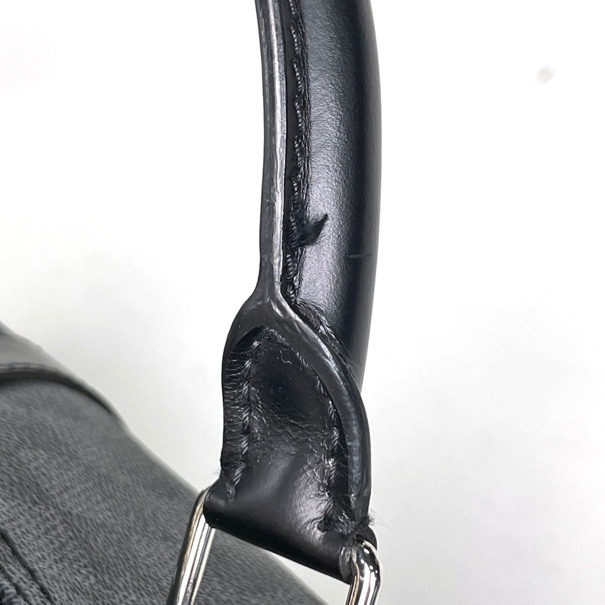 Louis Vuitton Keepall Bandouliere 45 Boston Bag Damier Graphite Noir — view 5