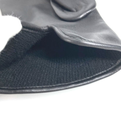 Louis Vuitton Gloves LV Blason Leather Black — view 3