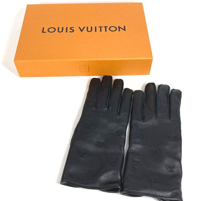 Louis Vuitton Gloves LV Blason Leather Black — view 2