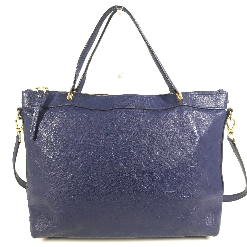 Louis Vuitton Shoulder Bag Bastille MM Monogram Empreinte Leather Iris — view 2