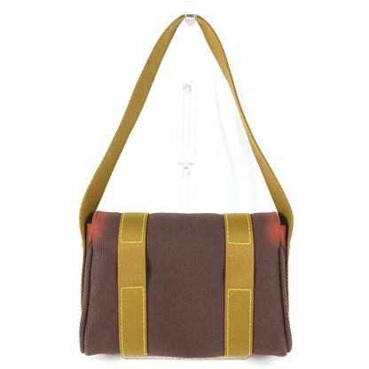 Louis Vuitton Shoulder Bag Sac Mule Canvas Brown — view 2