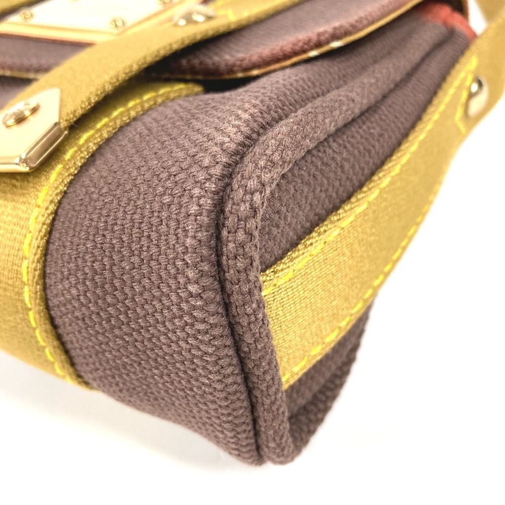 Louis Vuitton Shoulder Bag Sac Mule Canvas Brown — view 6