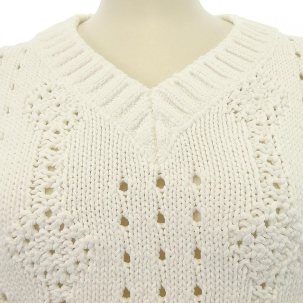 Prada Knit Sweater White — view 5