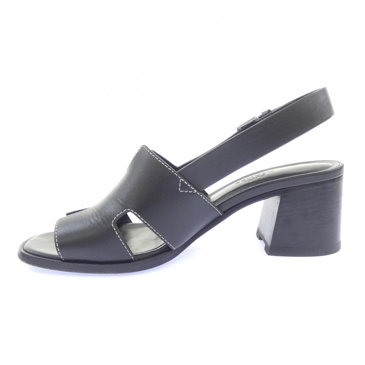 Hermes Elbe H-Cut Detail Sandals — view 2