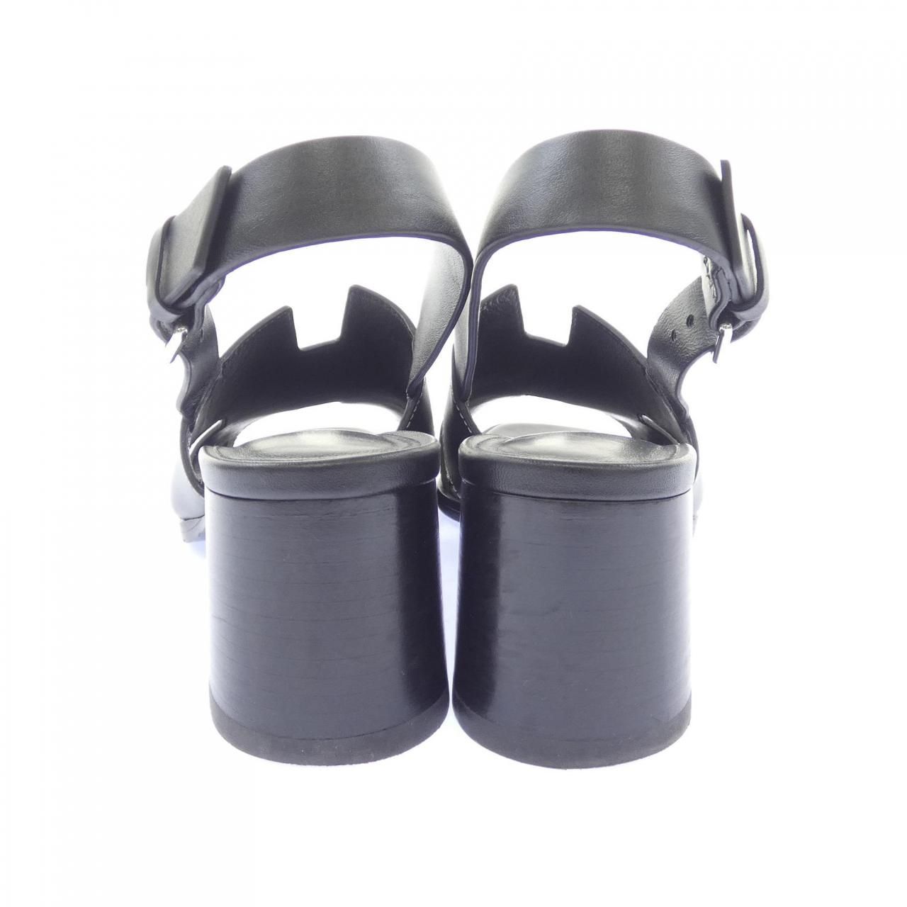Hermes Elbe H-Cut Detail Sandals — view 5