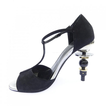 Hermes Sandals Black — view 2