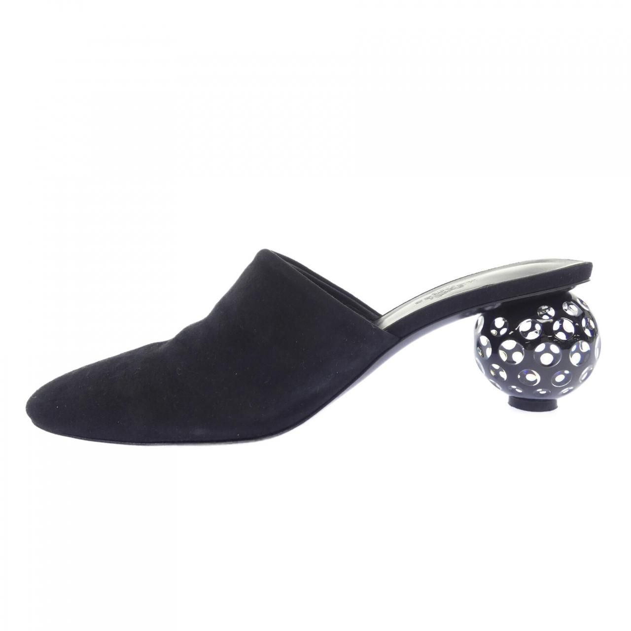 Hermes Sandals Black — view 2