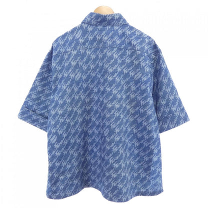 Fendi Short Sleeve Shirt Blue — view 2