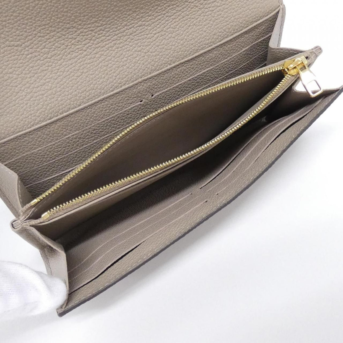 Louis Vuitton Monogram Empreinte Portefeuille Sarah Wallet — view 6