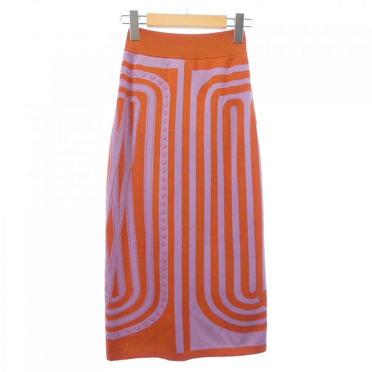 Hermes Skirt Orange — view 2