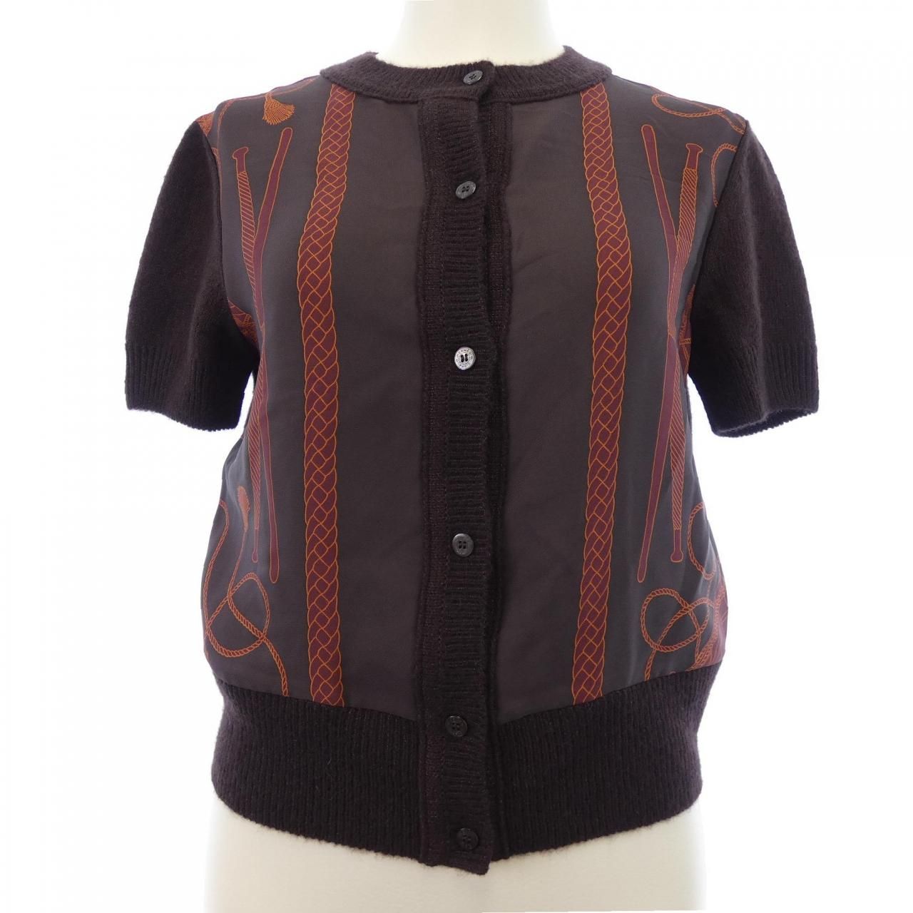 Hermes Cardigan Brown