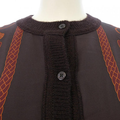 Hermes Cardigan Brown — view 6