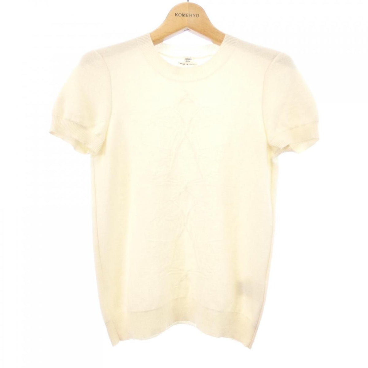 Hermes Knit Sweater Beige