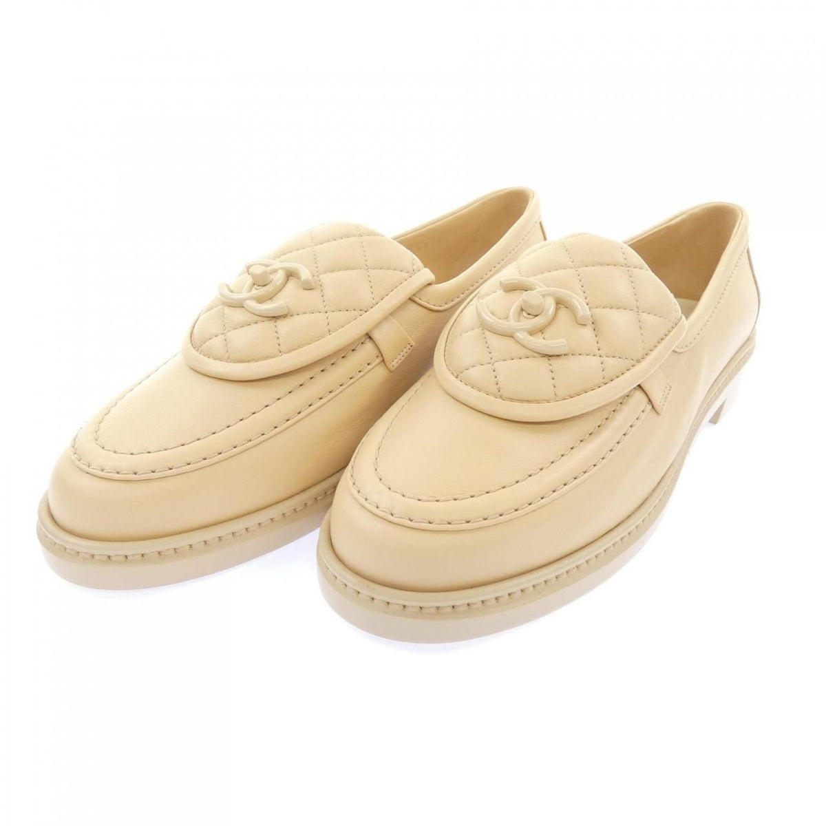 Chanel Turnlock Moccasins Shoes — view 3