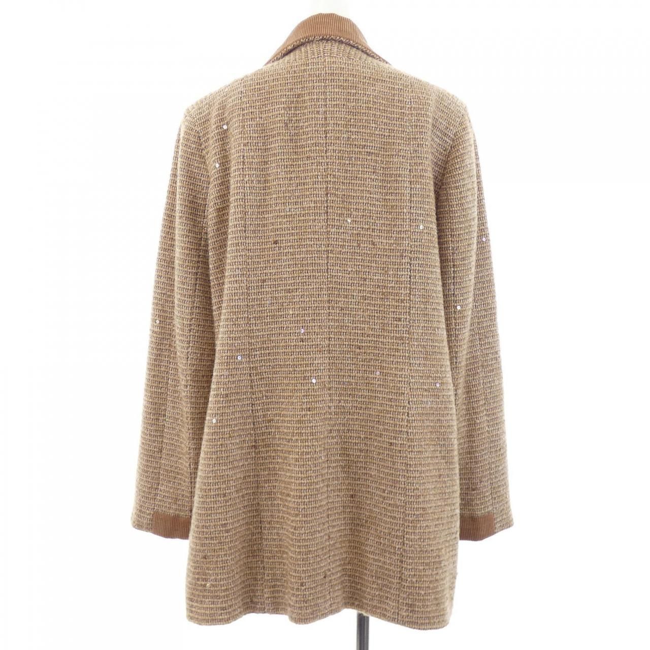 Chanel Vintage Coat Beige — view 2