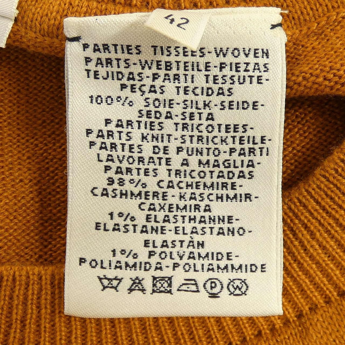 Hermes Twill Lane Knit Sweater — view 3