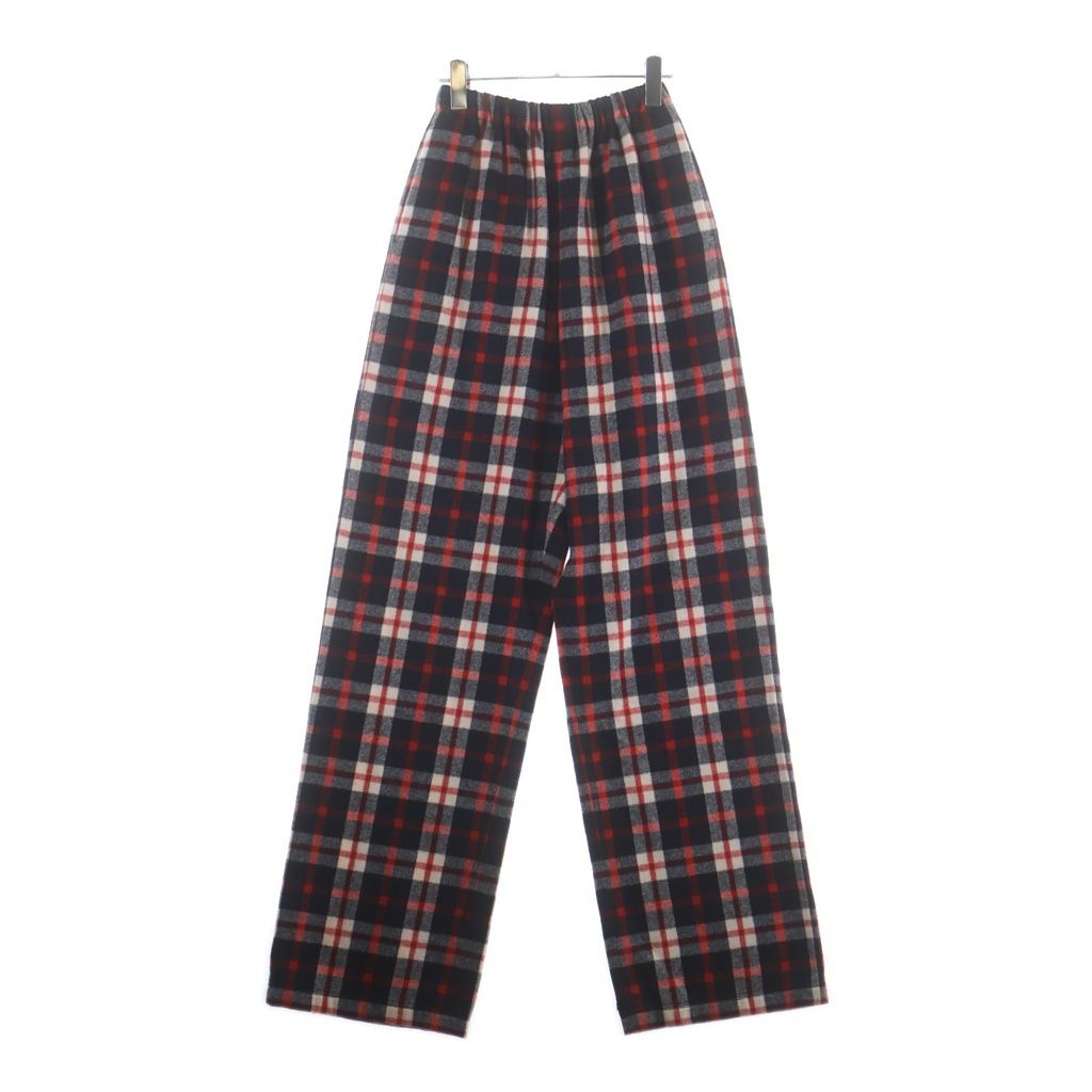 Balenciaga Plaid Cotton Sweatpants