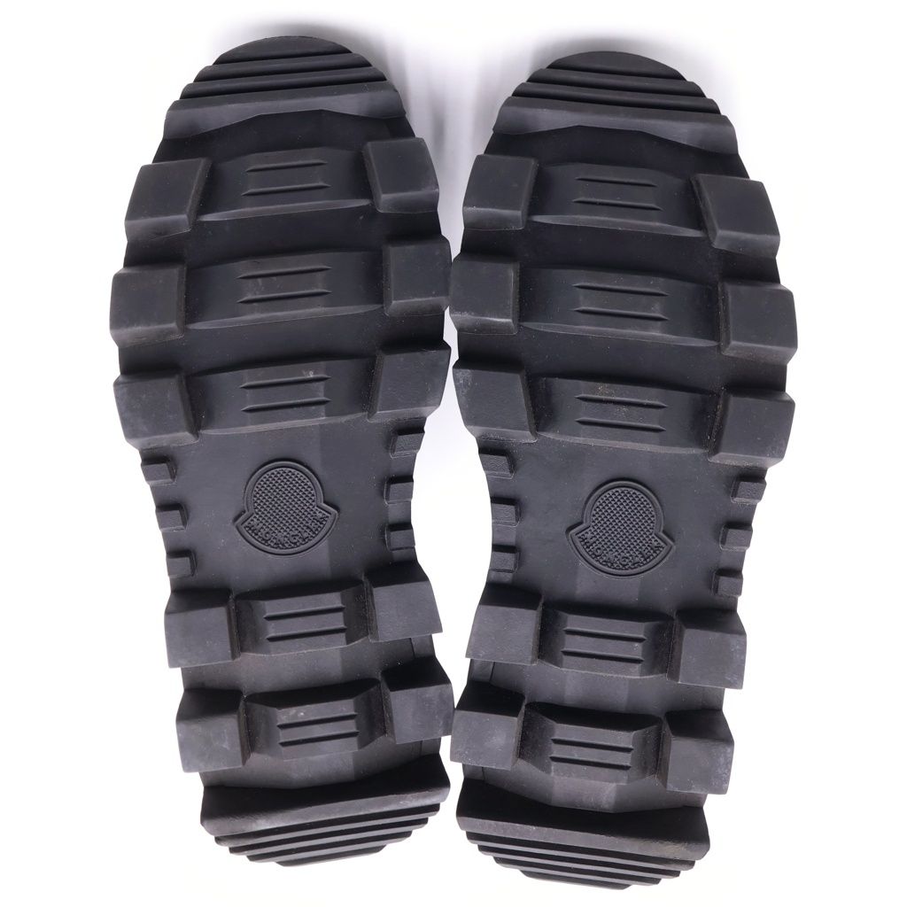 Moncler Neue Chelsea Side Gore Leather Boots Black — view 5