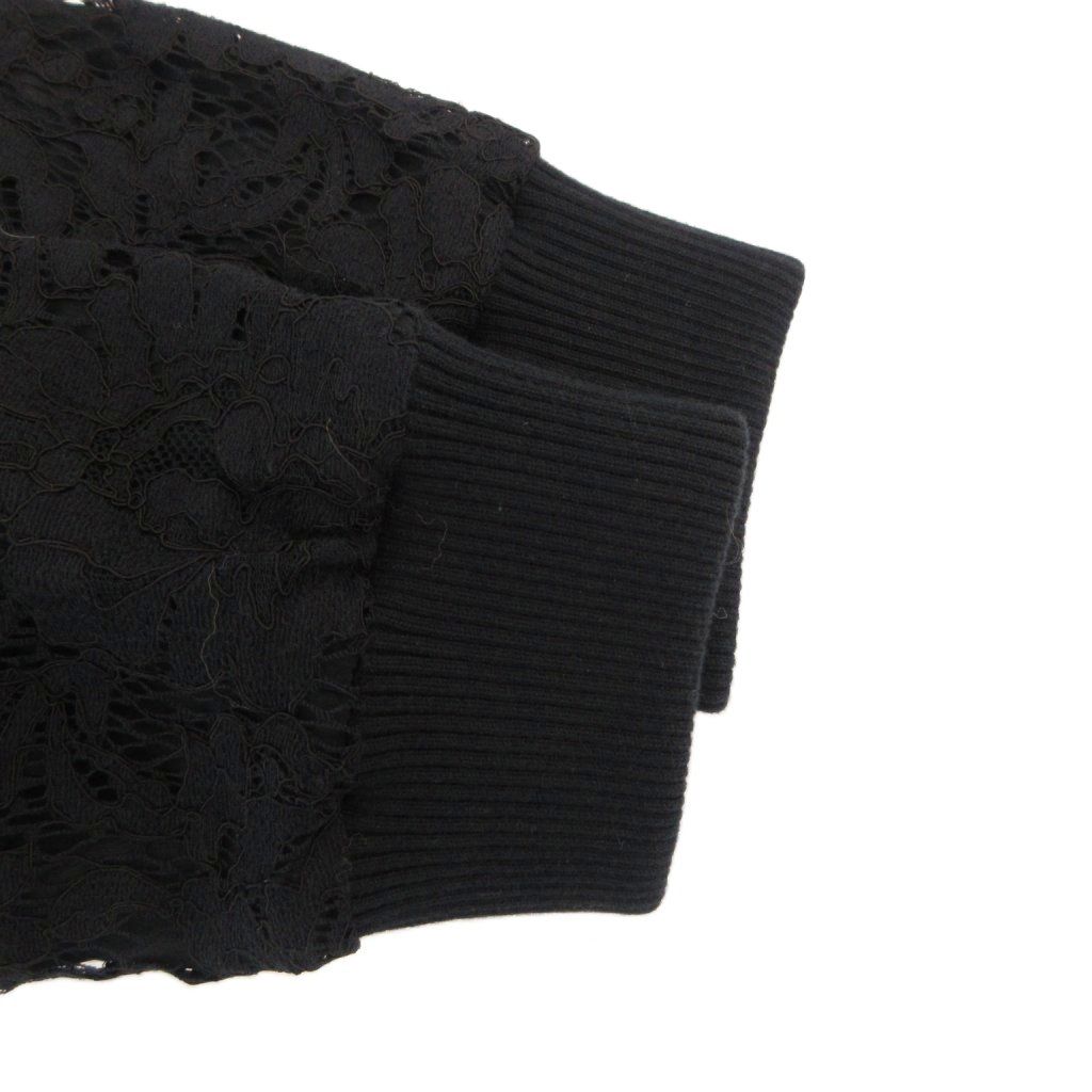 Dolce & Gabbana Jacket Total Lace 36 Black — view 6