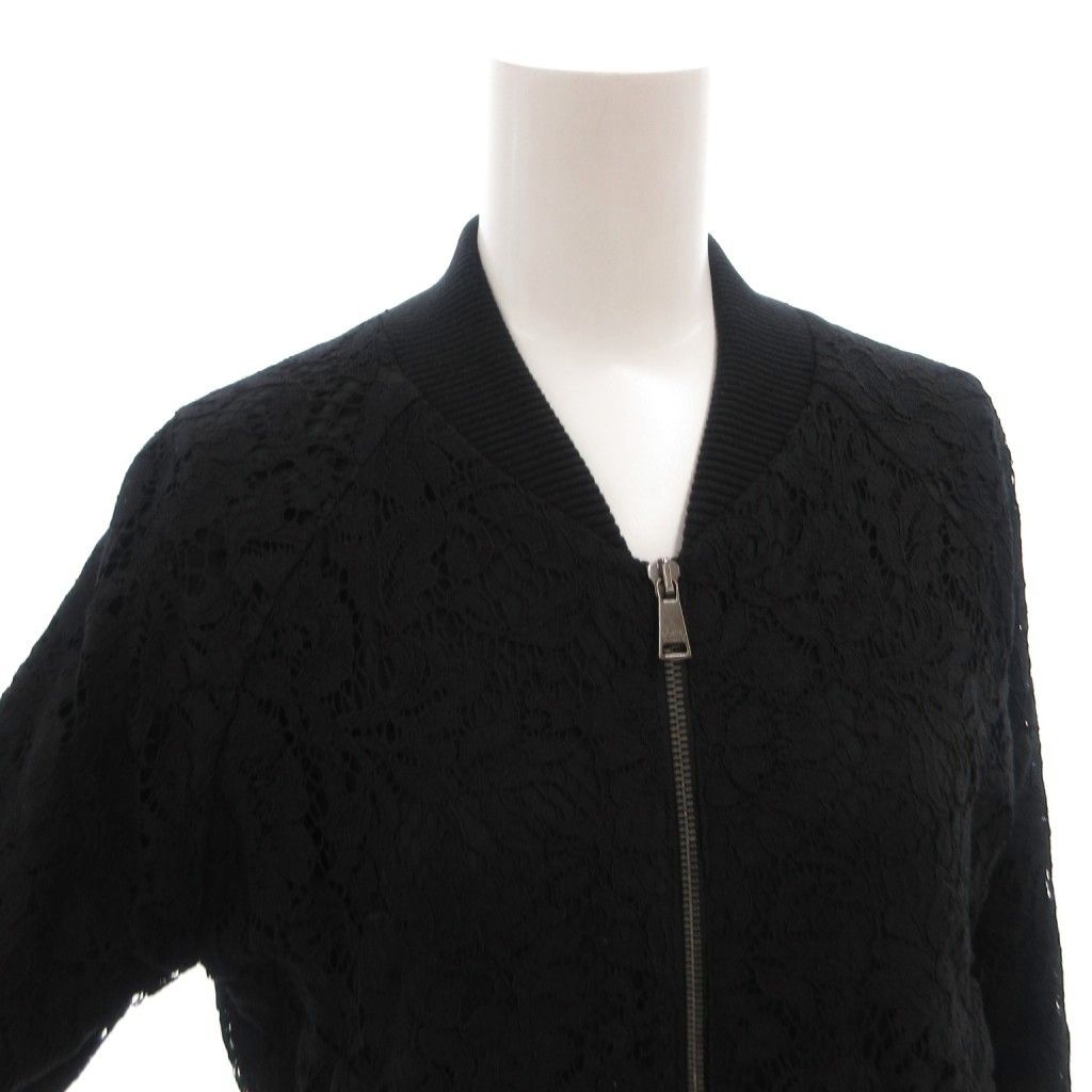 Dolce & Gabbana Jacket Total Lace 36 Black — view 4