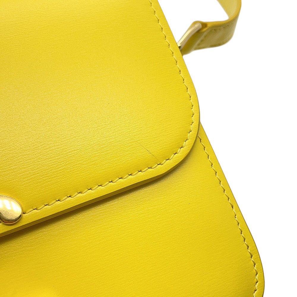 Celine Shoulder Bag Teen Triomphe Leather — view 8