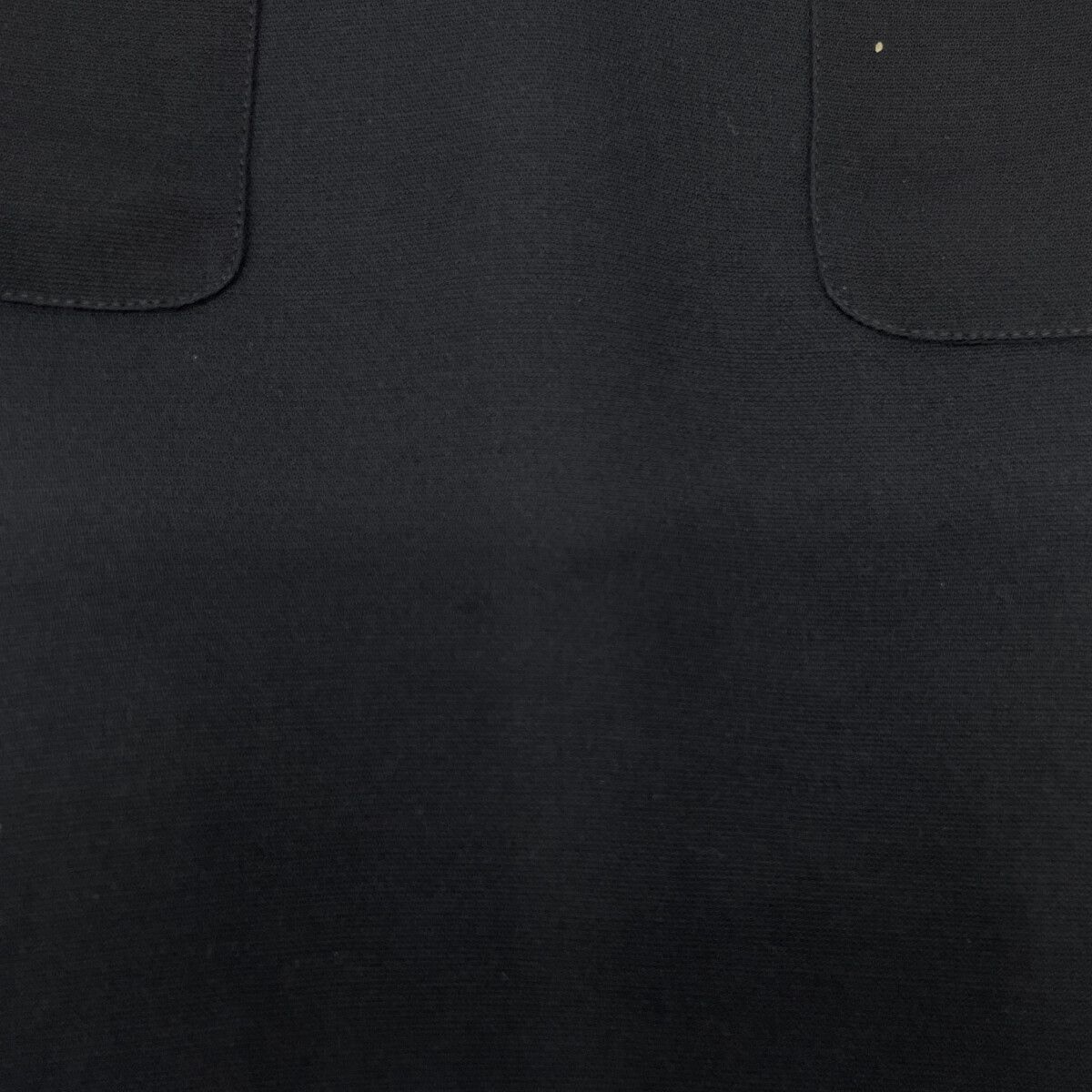 Gucci Navy Black Interlocking G Pearl Button Short Sleeve Dress 38 — view 7