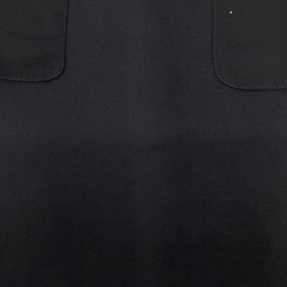 Gucci Navy Black Interlocking G Pearl Button Short Sleeve Dress 38 — view 7