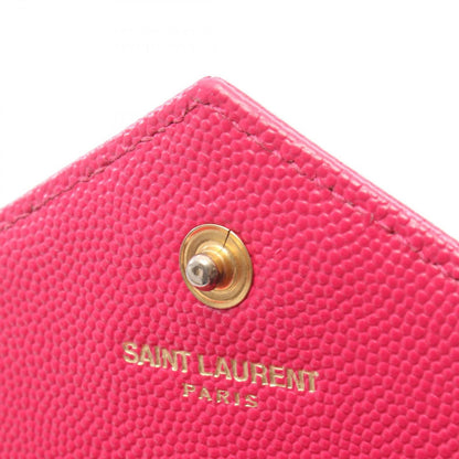 Saint Laurent Paris Shoulder Bag Cassandra Classic Pink Leather Envelope Chain — view 7