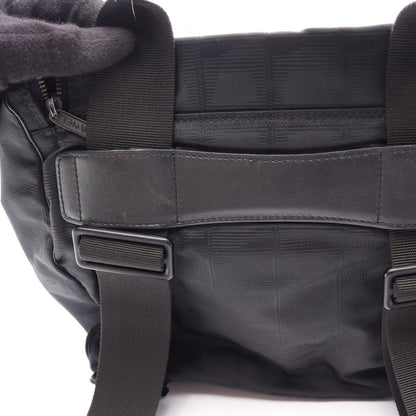 Chanel Backpack New Travel Line Black Leather — view 8