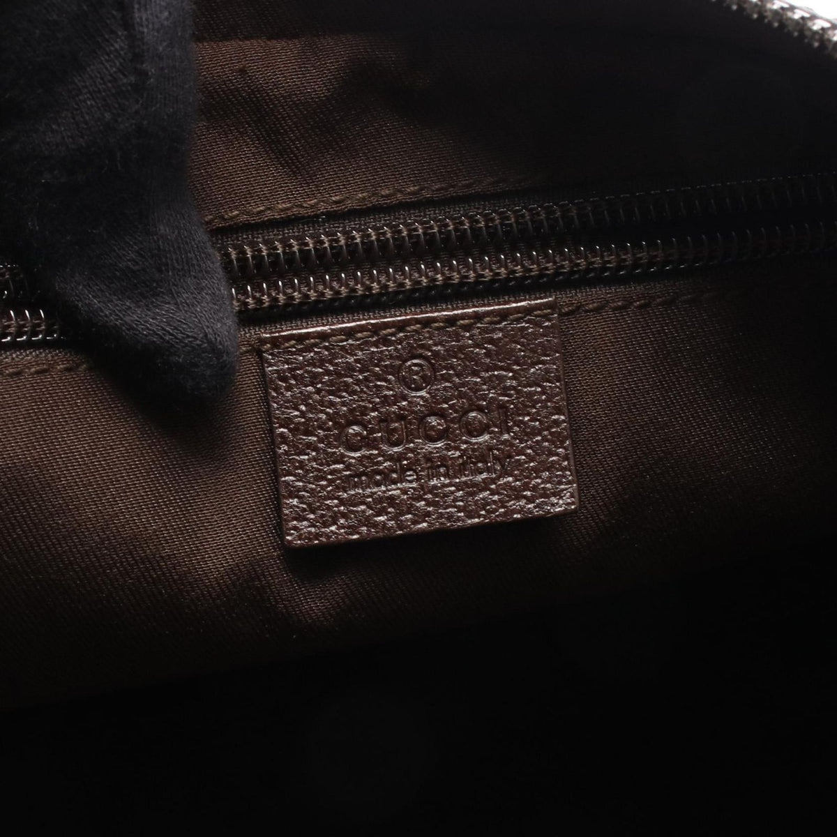 Gucci Shoulder Bag GG Canvas Beige Brown — view 4