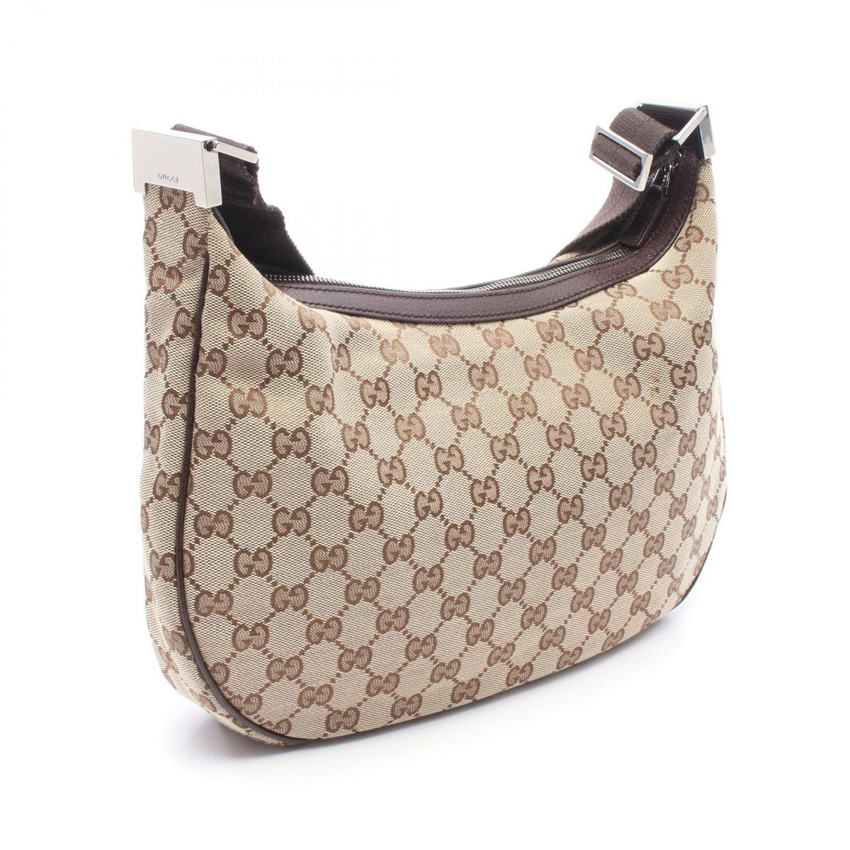 Gucci Shoulder Bag GG Canvas Beige Brown — view 2