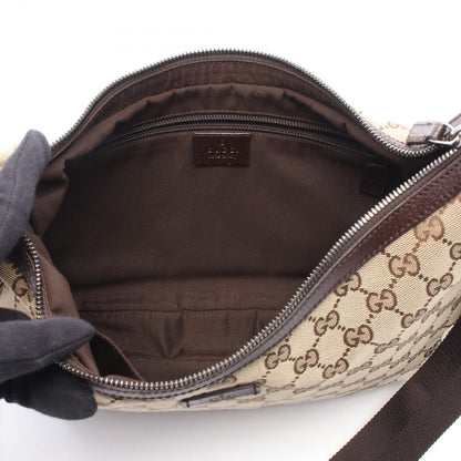 Gucci Shoulder Bag GG Canvas Beige Brown — view 3