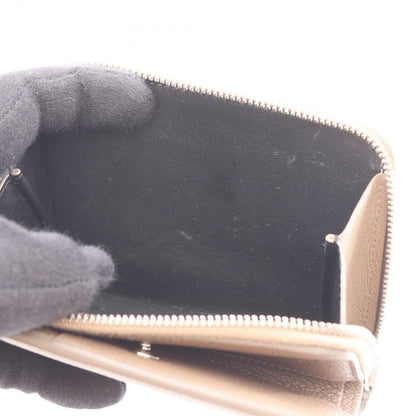 Saint Laurent Paris Bifold Wallet Rive Gauche Gray Leather Compact — view 6