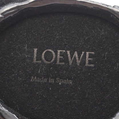 Loewe Coin Case Panda Purse Black Leather Suede — view 4
