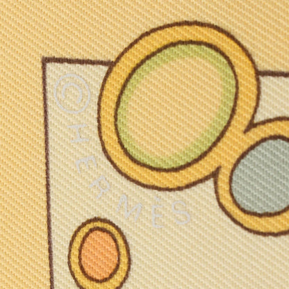 Hermes Scarf Carre 90 Contre Courant Silk — view 2
