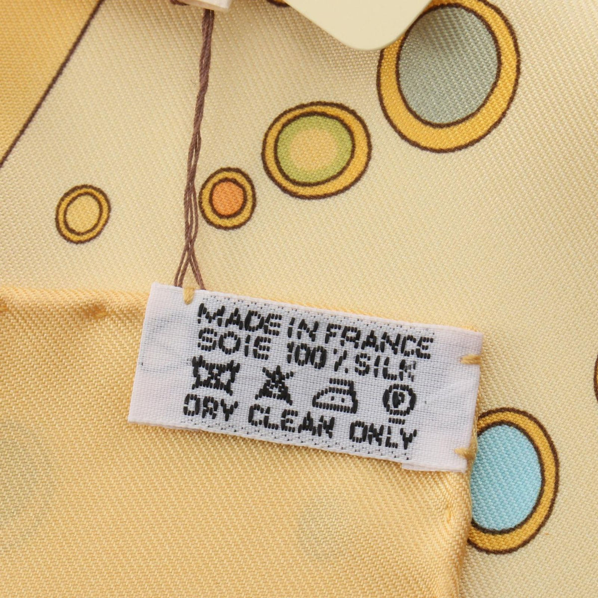 Hermes Scarf Carre 90 Contre Courant Silk — view 3