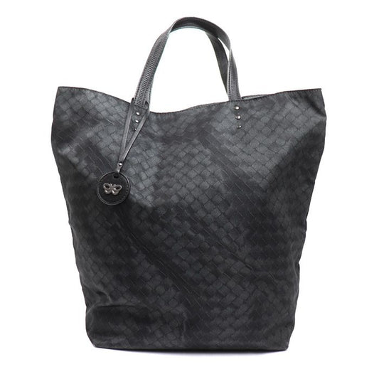 Bottega Veneta Intreccio Illusion Tote Bag Black