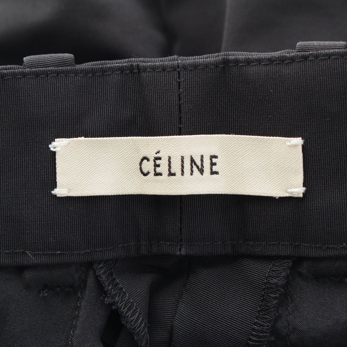 Celine Phoebe Philo Era Pleated Pants 2 Black 34 — view 8